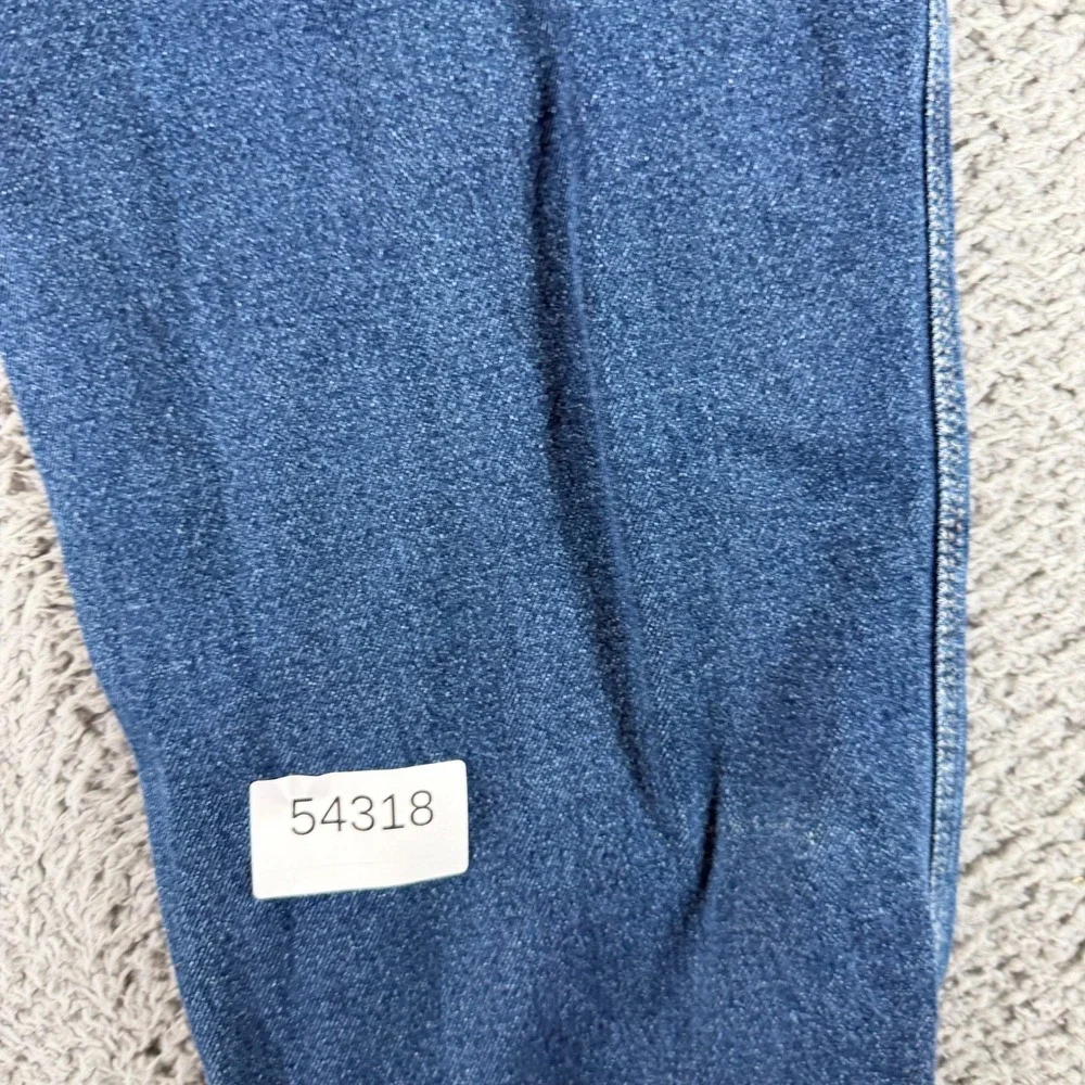 Walls Zero-Zone Jeans Mens 40x32 Blue Denim Straight Leg Flannel Lined Carpenter